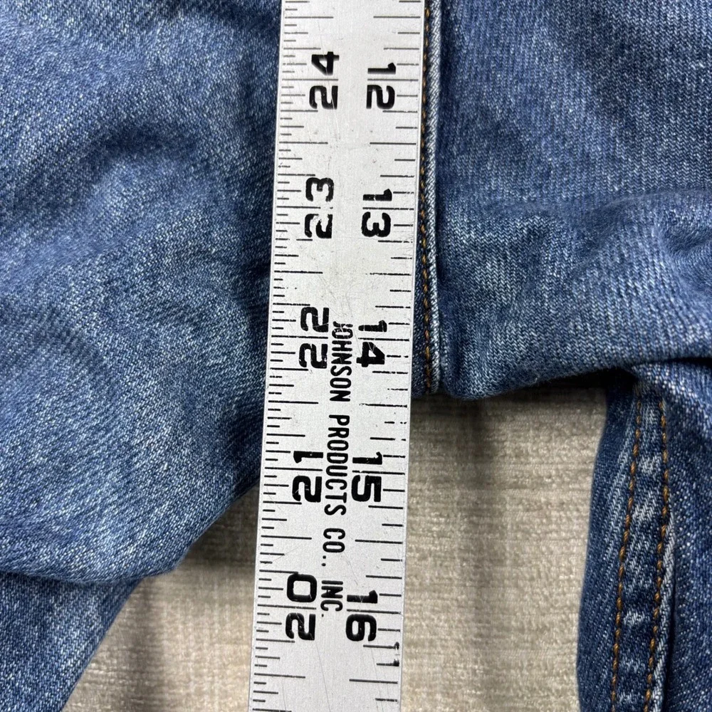 Vintage Levis 505 Mens 38x32 Slight Distress Jeans Thigh Faded Skate Denim